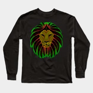 Reggae Lion Long Sleeve T-Shirt